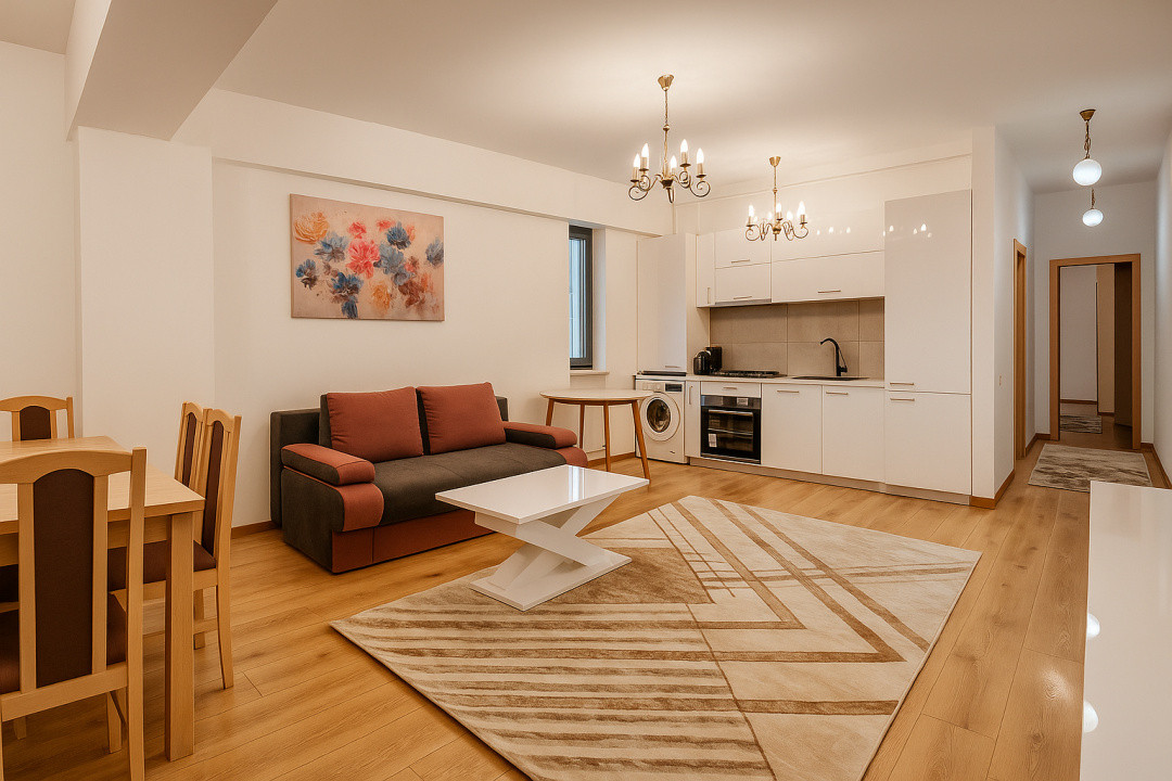 Apartament 3 camere - Vedere frontala spre lac - Mamaia - T. Lung 