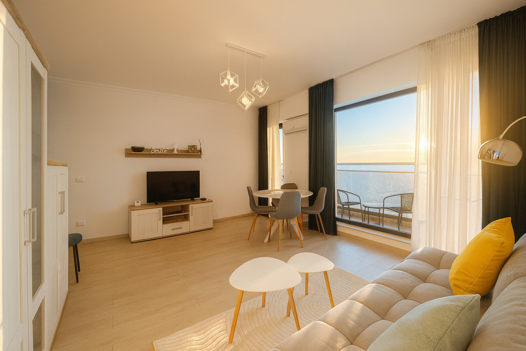 Apartament 3 camere | Solid House Butoaie | Vedere frontală spre lac 