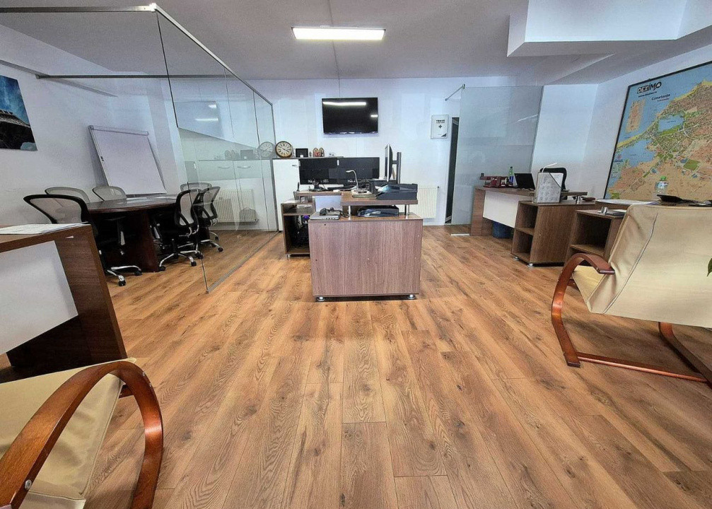 🏢 Spațiu comercial open-space | 42 mp utili + 25 mp terasă | Bloc nou