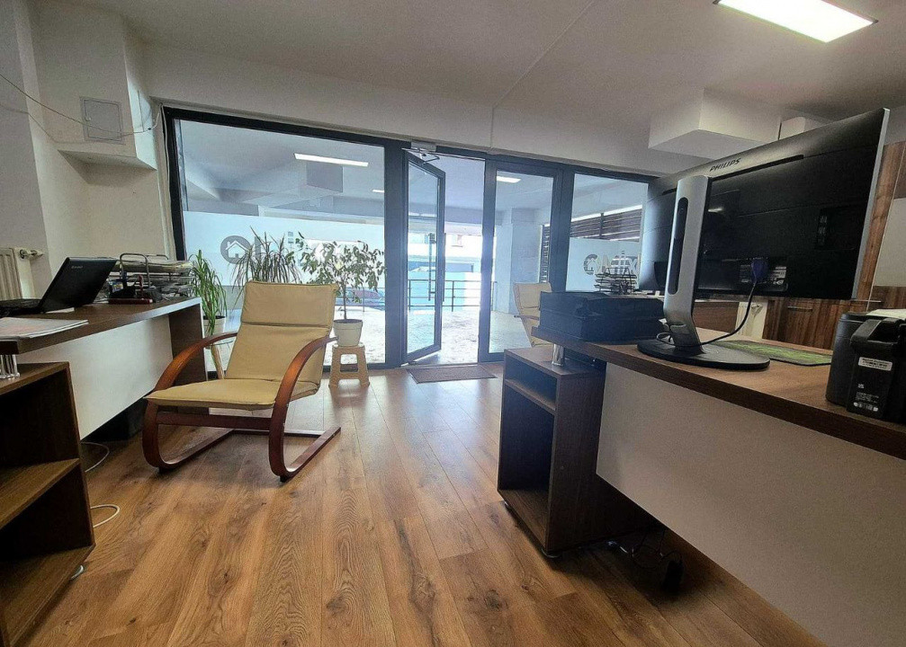 🏢 Spațiu comercial open-space | 42 mp utili + 25 mp terasă | Bloc nou