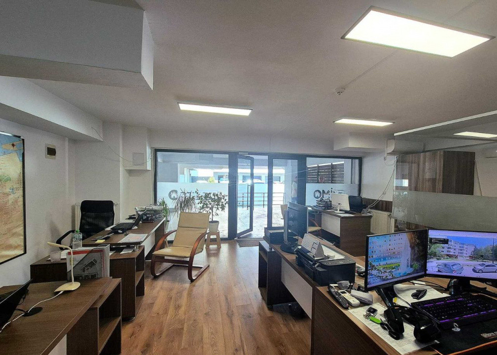 🏢 Spațiu comercial open-space | 42 mp utili + 25 mp terasă | Bloc nou