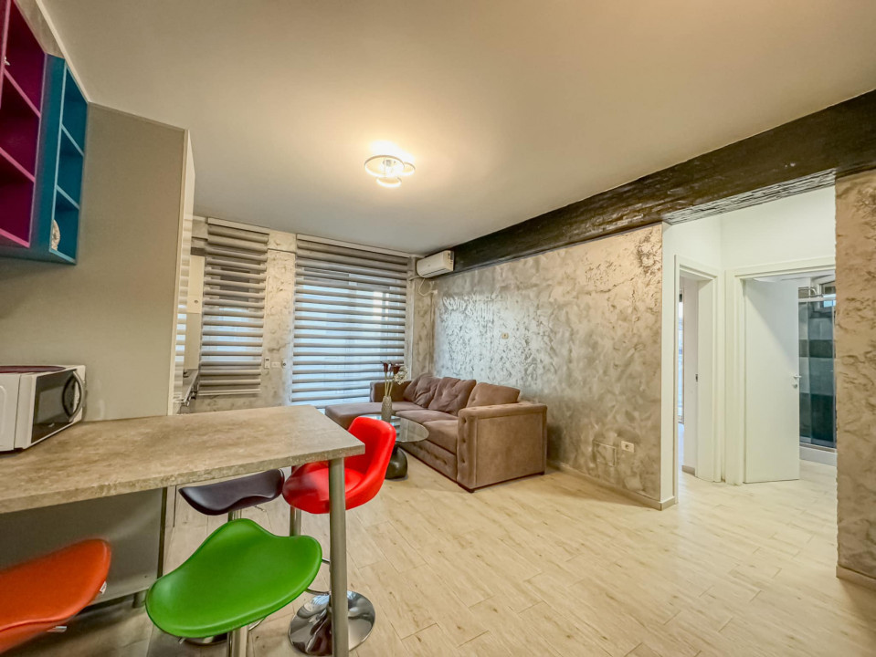Apartament cu 2 camere și vedere la mare, la 80 de m distanta fata de plaja