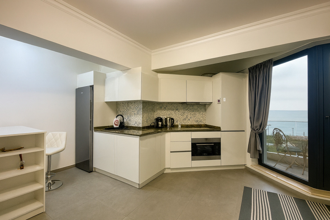 Studio | Vedere frontala spre lac | Solid House Butoaie | Termen lung