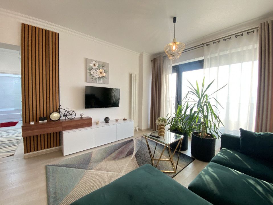 Apartament 2 camere | Solid House Butoaie | Vedere frontală lac 