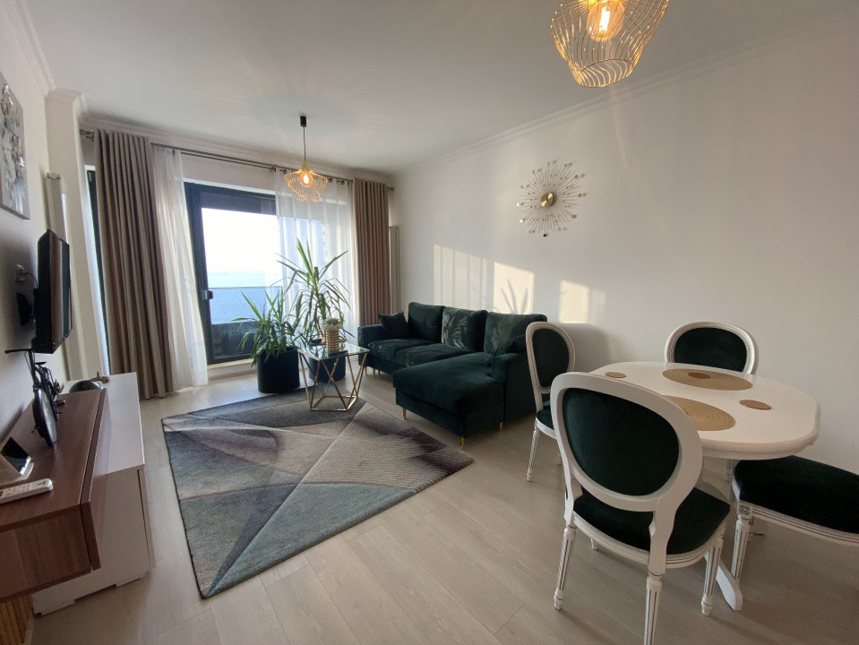 Apartament 2 camere | Solid House Butoaie | Vedere frontală lac 