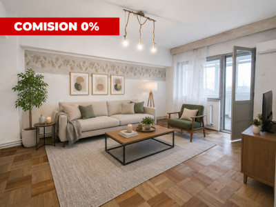 Apartament 3 camere | Decomandat | Stefan cel Mare - zona centrală 