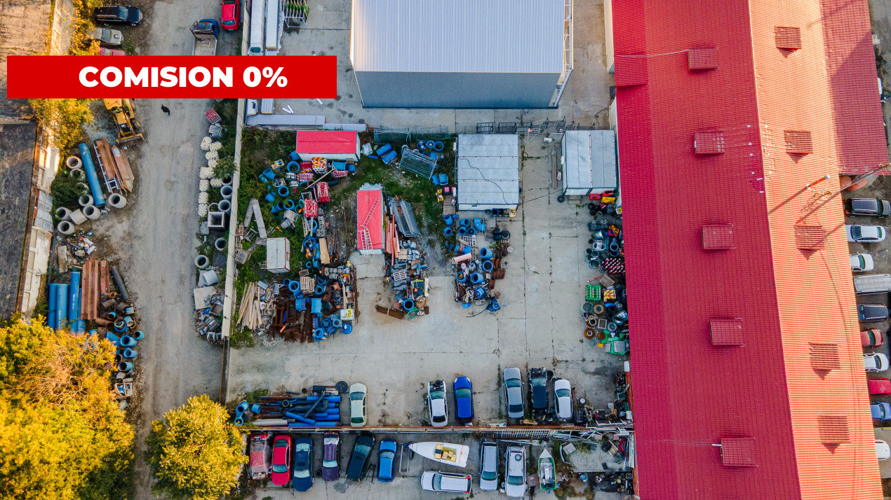 Teren | platformă betonată de închiriat – 900 mp | Strada Interioară 2