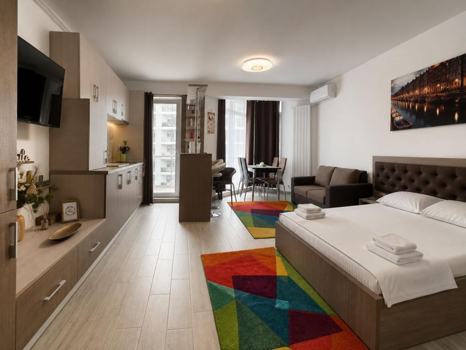 Studio cu vedere la mare si piscina Mamaia Nord