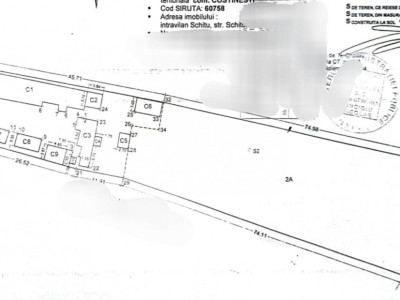 Teren intravilan de vânzare în Costinești – Strada Schitului | 2.853 mp | Utilit