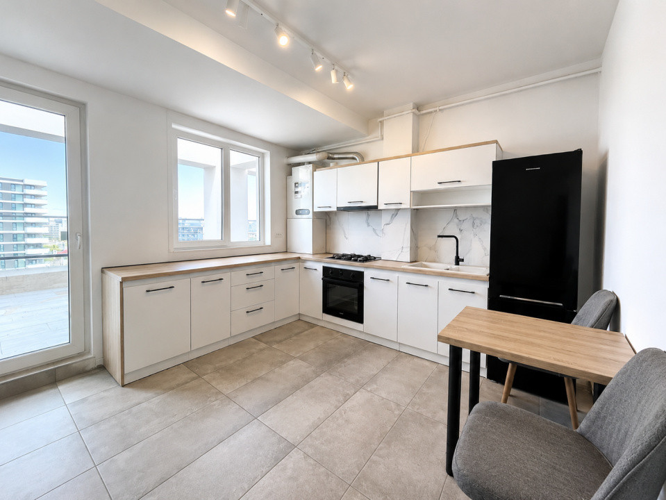 Penthouse cu vedere panoramică | 3 camere | Decomandat | Terasă spectaculoasă 