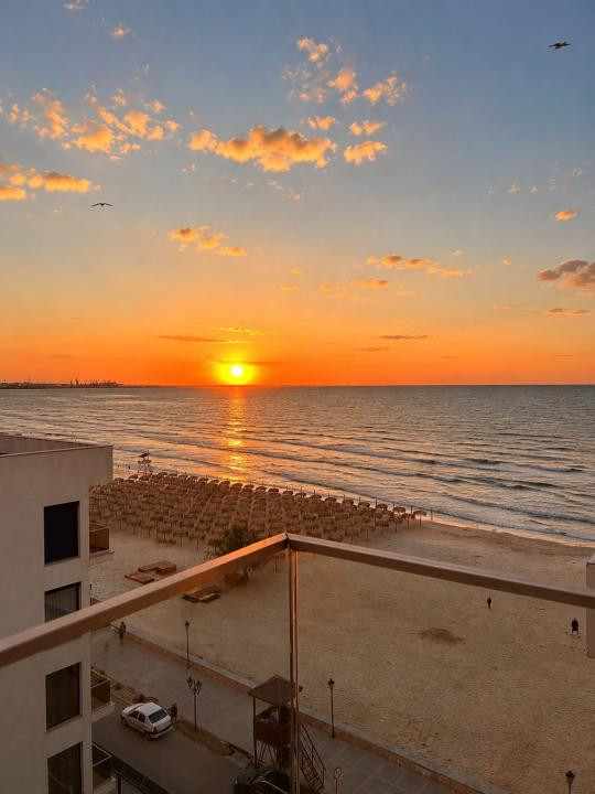 Apartament 2 camere | Vedere spre mare |  Prima linie la plaja