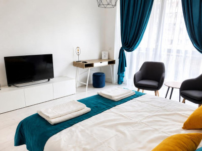 Studio | 80m distanta fata de mare | Onix Blue | Mamaia-Nord