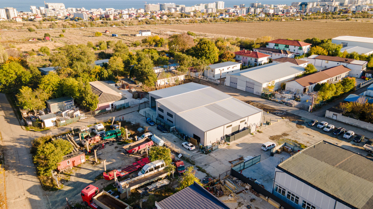 Hală industrială de închiriat | 340 mp | Năvodari 