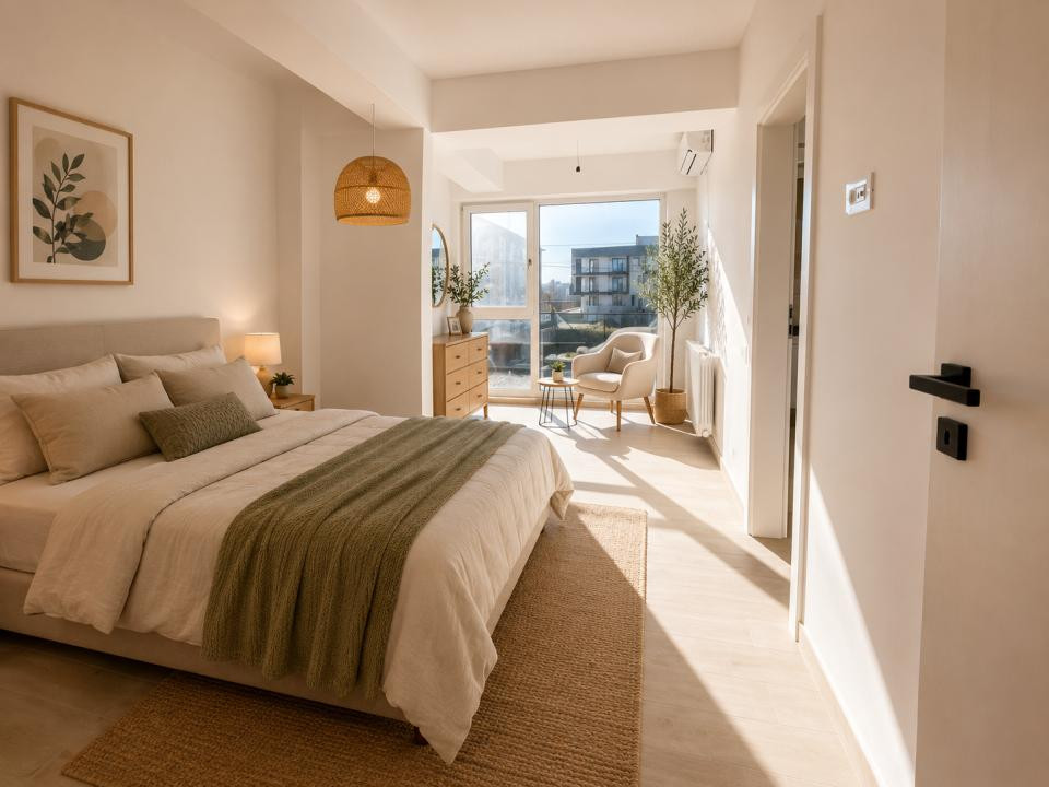 Apartament 3 camere Mamaia Nord | Resort cu piscină & spa | TVA inclus