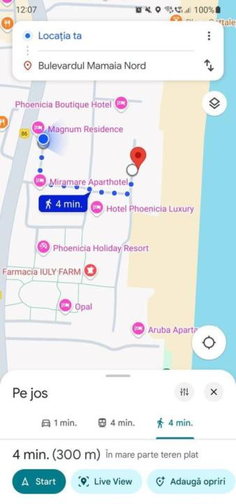 Apartament 2 camere, 43 mp, parcare proprie – Mamaia Nord, zona Phoenicia
