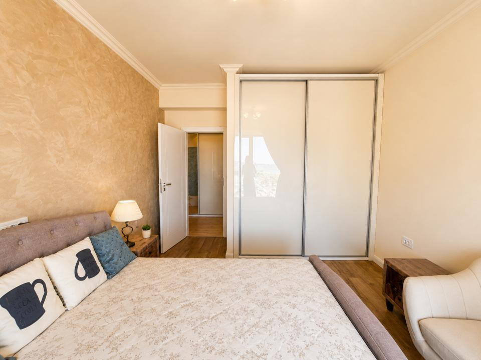 Apartament 2 camere | Vedere panoramica spre mare |  Prima linie la plaja