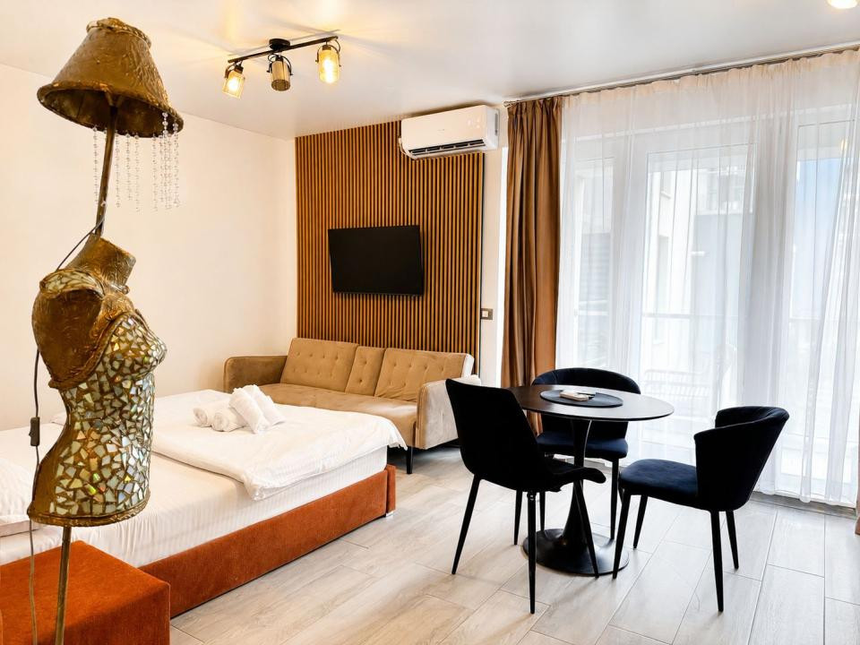 Studio de închiriat Mamaia Nord | 200 m de plajă | Centrală pe gaz | Lângă Lidl