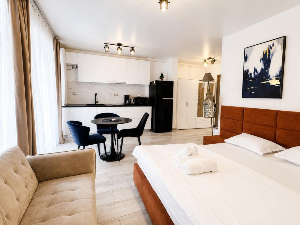 Studio de închiriat Mamaia Nord | 200 m de plajă | Centrală pe gaz | Lângă Lidl