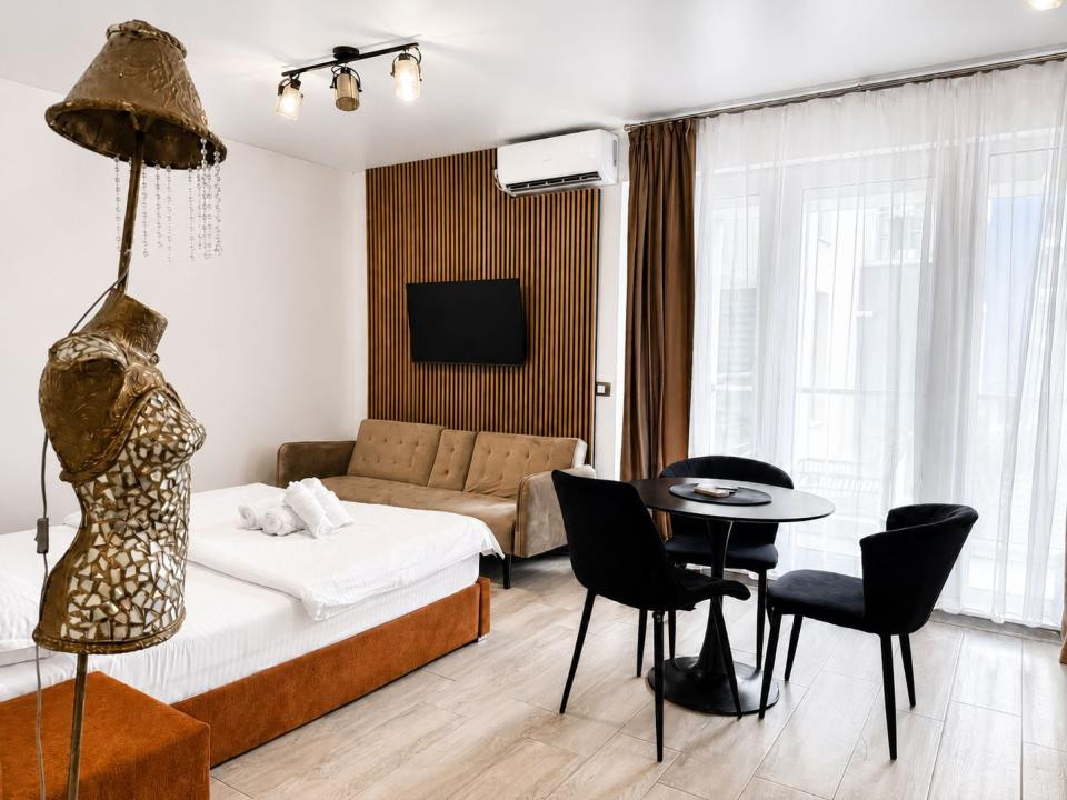 Studio de închiriat Mamaia Nord | 200 m de plajă | Centrală pe gaz | Lângă Lidl