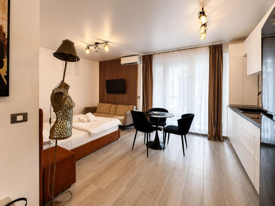 Studio de închiriat Mamaia Nord | 200 m de plajă | Centrală pe gaz | Lângă Lidl