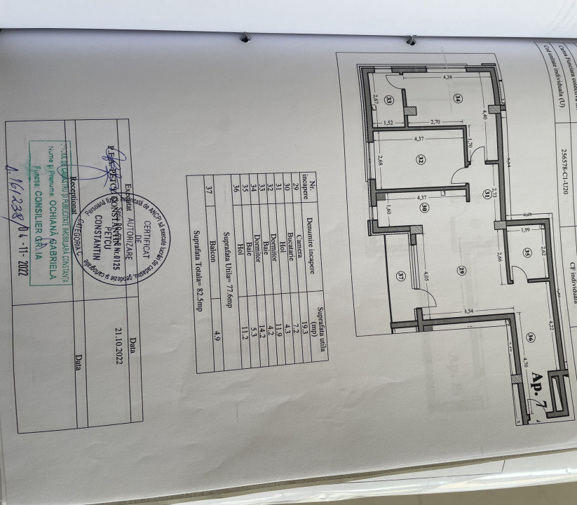 3 camere | Kamsas | Etaj 1