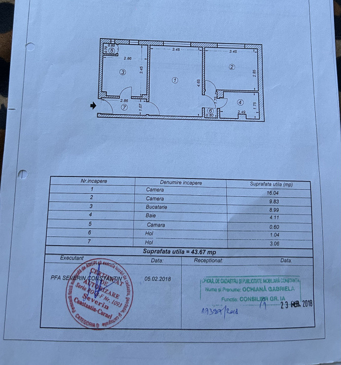 2 camere | Inel 2 | Parcare | COMISION 0