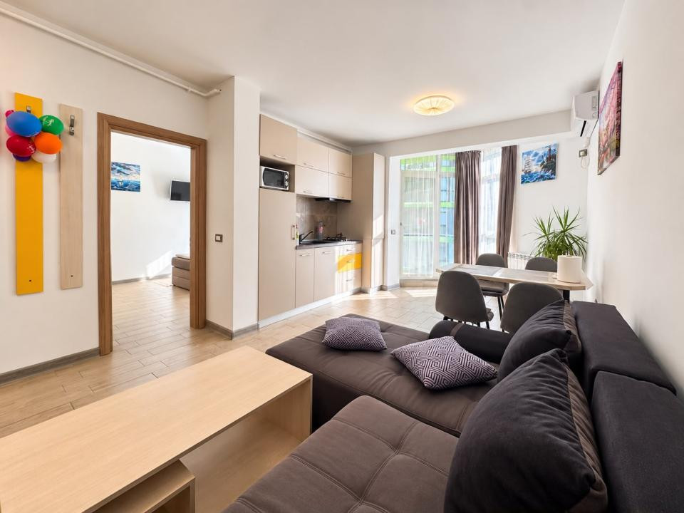 Apartament 2 camere în Alezzi Beach Resort | Parcare  | Vedere laterală la mare 