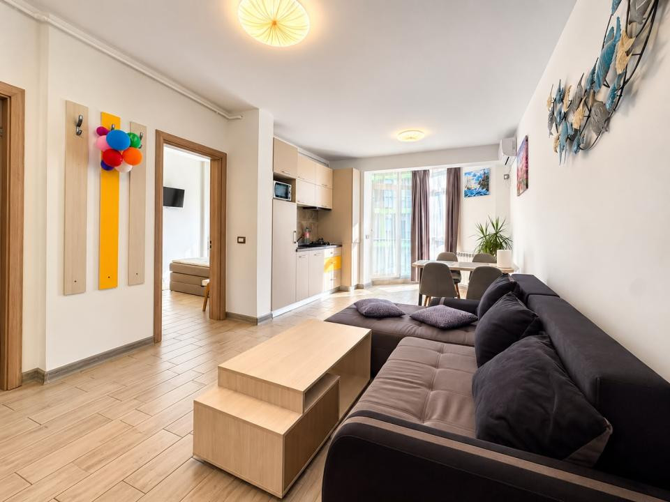 Apartament 2 camere în Alezzi Beach Resort | Parcare  | Vedere laterală la mare 