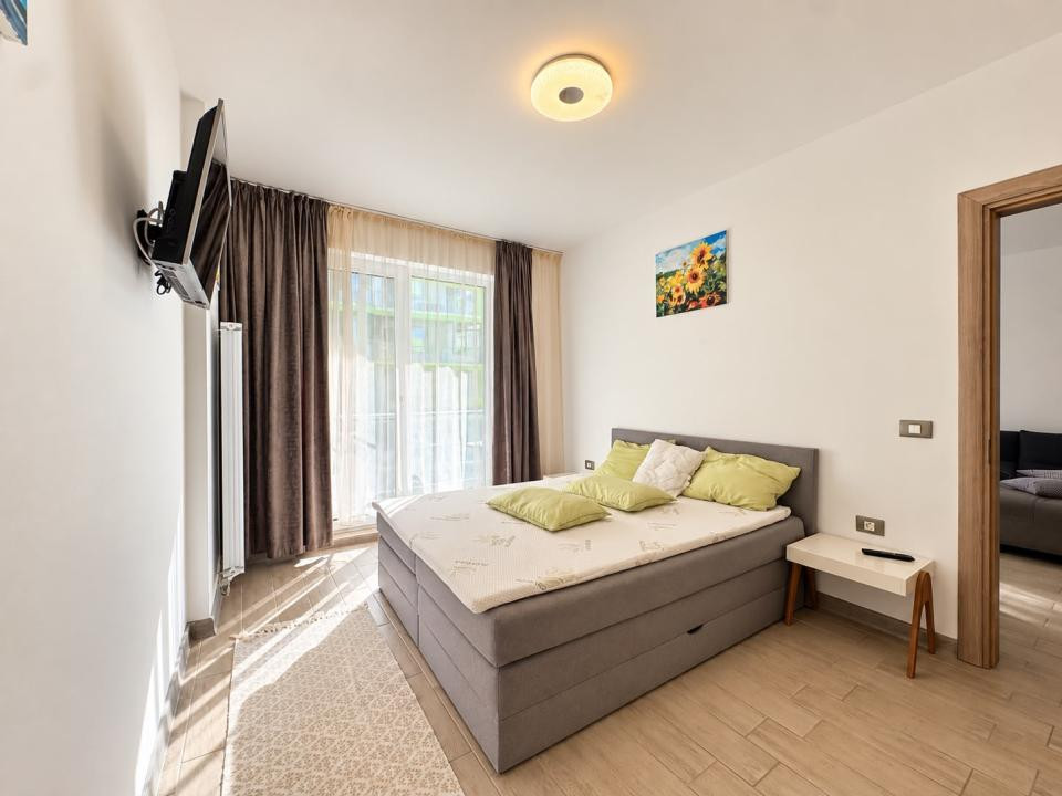 Apartament 2 camere în Alezzi Beach Resort | Parcare  | Vedere laterală la mare 