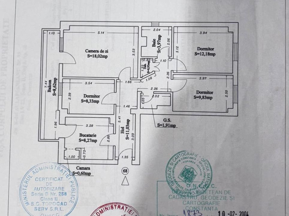 Apartament 4 camere decomandat | Trocadero 