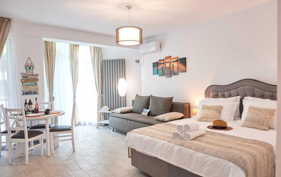 Studio premium în Alezzi Beach Resort | Vedere la mare | TVA inclus