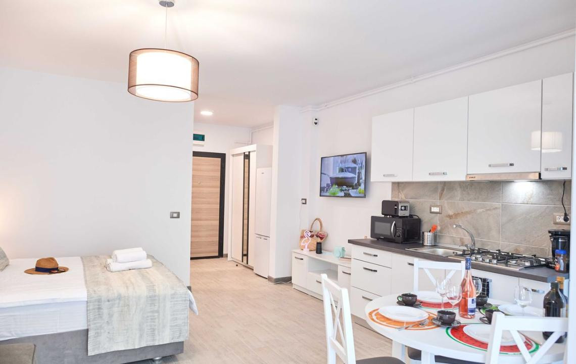 Studio premium în Alezzi Beach Resort | Vedere la mare | TVA inclus