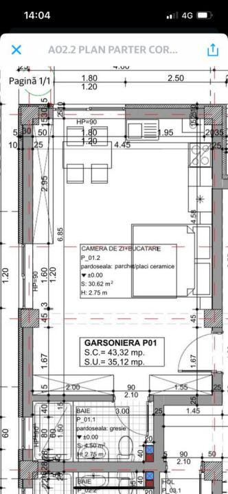 Garsonieră | Parter înalt | Sea Breeze Residence | Mamaia Nord
